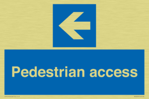 Pedestrian access